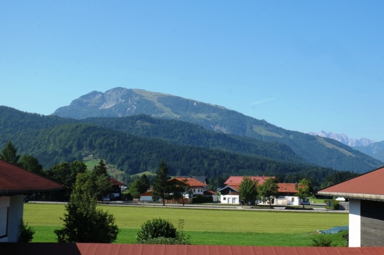 Blick vom Balkon